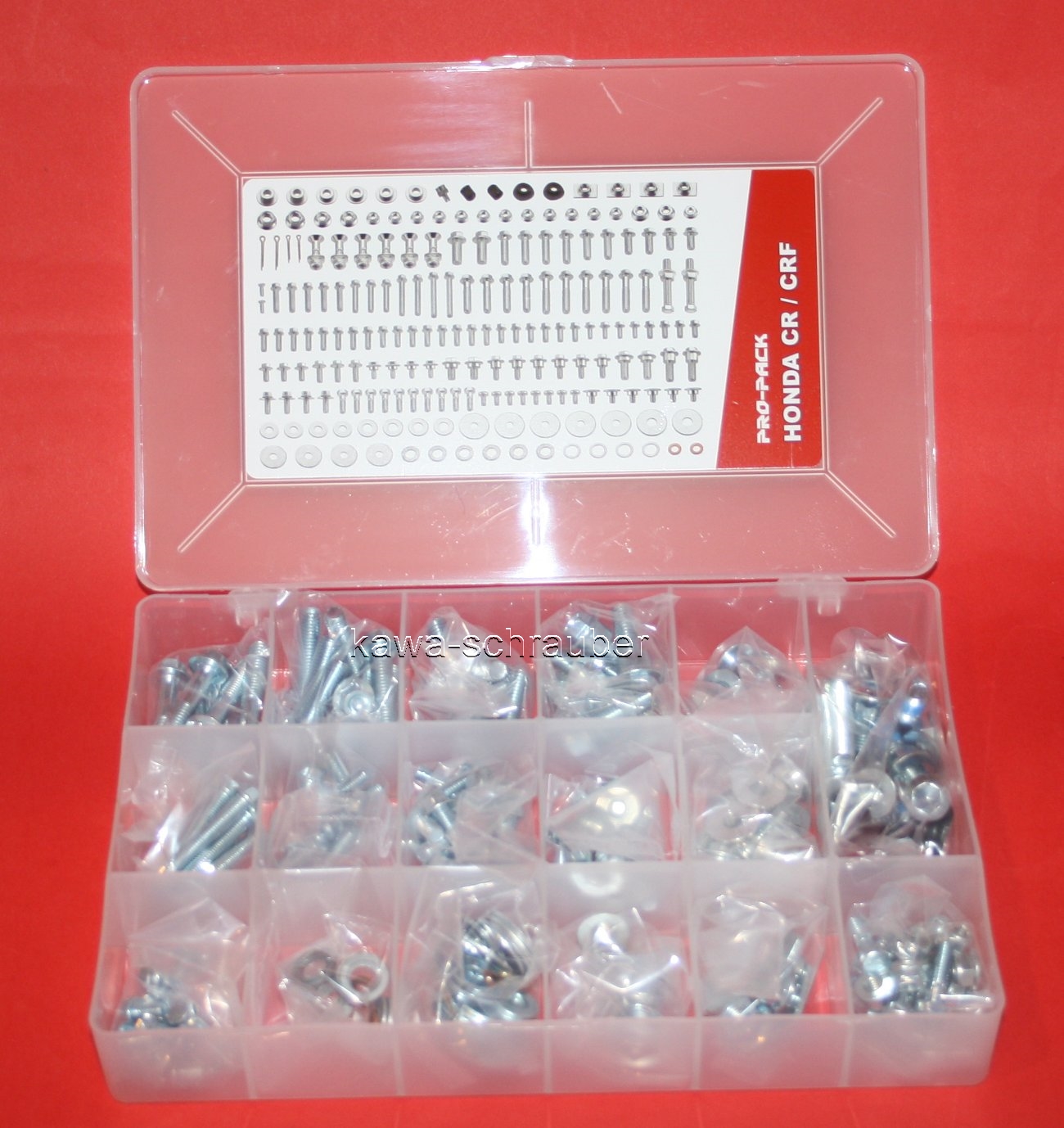 Schrauben und Schraubensortimente