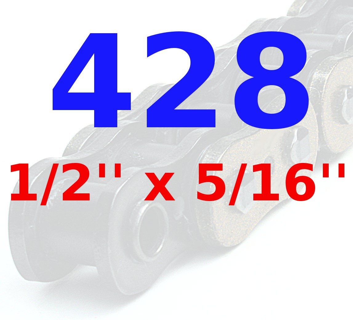 Kettengröße 428 Kettengröße 428