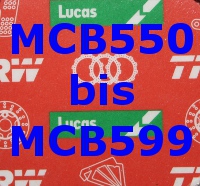 MCB550 bis MCB599 MCB550 bis MCB599