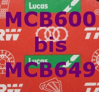 MCB600 bis MCB649 MCB600 bis MCB649