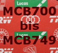 MCB700 bis MCB749 MCB700 bis MCB749