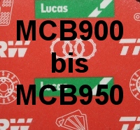 MCB900 bis MCB950 MCB900 bis MCB950
