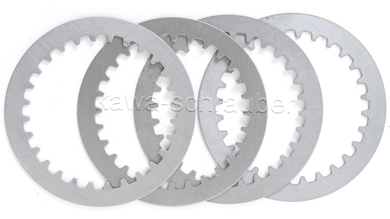 Stahllamellen nach Abmessungen sortiert