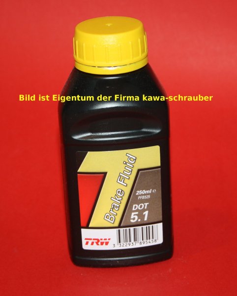 Lucas / TRW Bremsflüssigkeit DOT 5.1 250ml (Literpreis = 23,96€)