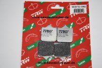 CRQ Carbon Rennsport Bremsbeläge vorne BMW G 450 SMR Baujahre ab 2009