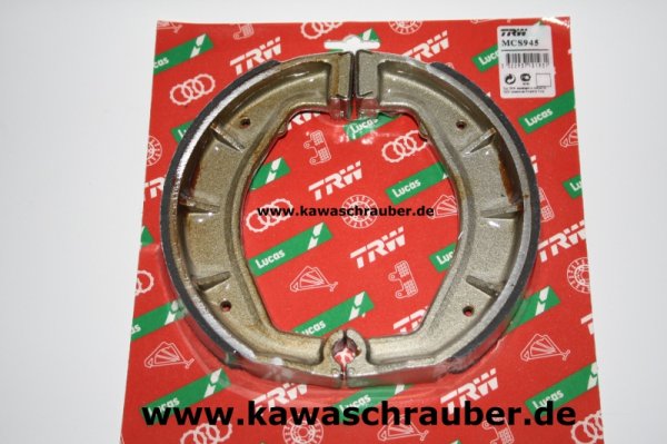 Bremsbeläge hinten BMW R100 1000 R Typ 247 Baujahre 1991 bis 1995