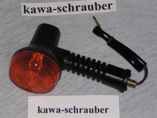 Blinker Kawasaki KLR250 vorne hinten langer Arm