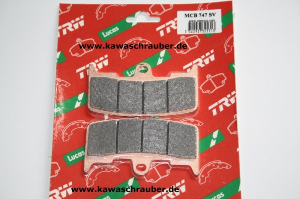 Bremsbeläge vorne Buell XB9S 984 Lightning und Lightning City X Typ XB1