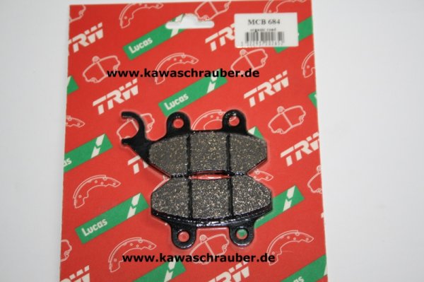 Bremsbeläge vorne / hinten Cagiva 125 Stella ab 1997