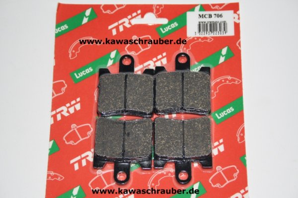 Bremsbeläge vorne Daelim S3 125 ab Baujahr 2010