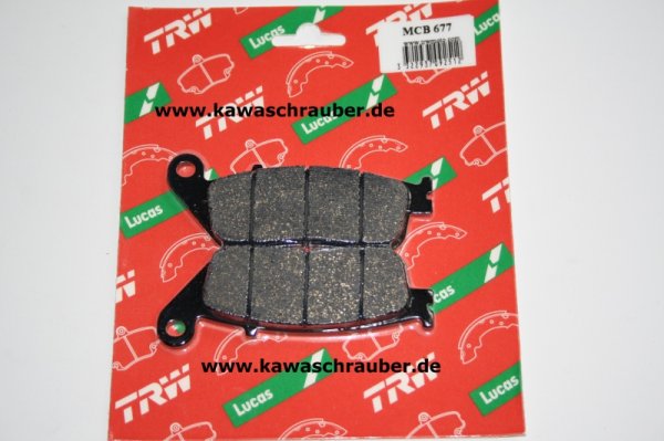 Bremsbeläge vorne Daelim VT 125 Magna Typ VT125F ab Baujahr 1997