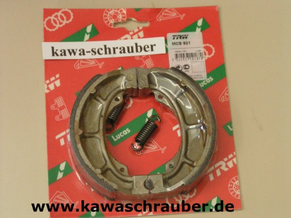 Bremsbeläge hinten Derbi 50 Vamos L sowie Vamos FL ab 1994