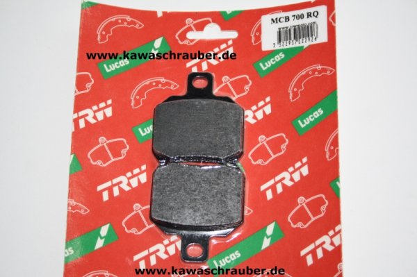 Rennsport Bremsbeläge hinten Ducati 1100 Hypermotard S