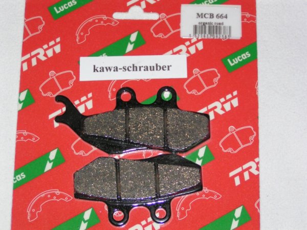 Bremsbeläge vorne Fantic 80 RC Caballero