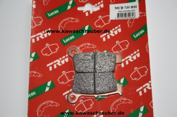 Rennsport Bremsbeläge hinten GasGas EC 125 Baujahre ab 2010