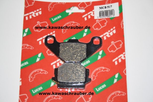 Bremsbeläge vorne Hercules Supra 50 GP4