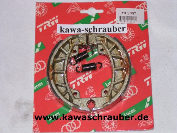 MCS987 Bremsbacken 110x25