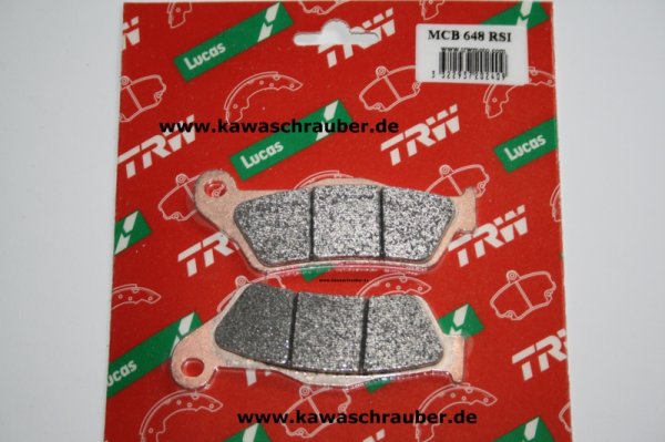 Rennsport Sinter Bremsbeläge vorne Husqvarna TC250 / TE250 Bj. ab 2006