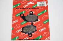 Bremsbeläge vorne Kawasaki KX125 Bj. 1987-1988