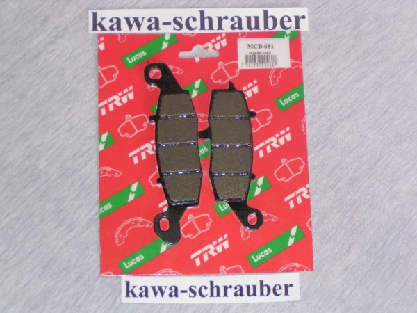Bremsbeläge vorne rechts Kawasaki ZR-7 ZR-7S Typ ZR750F