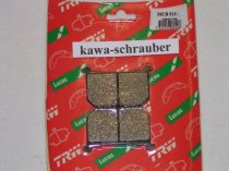 Bremsbeläge vorne / hinten Kawasaki Z1000 Typ KZT00R