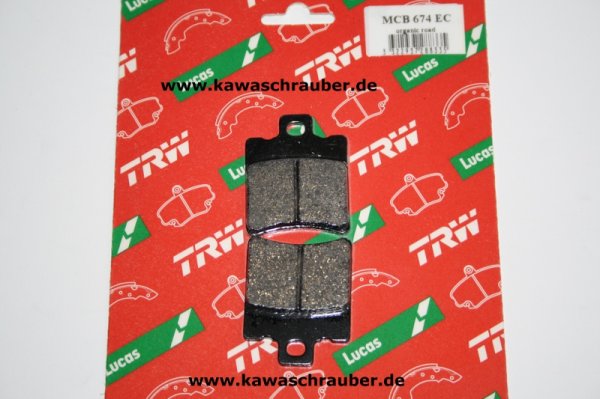 Bremsbeläge vorne Keeway 125 Hacker