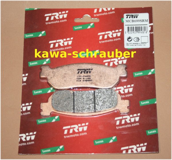 Bremsbeläge hinten MBK 250 Skyliner