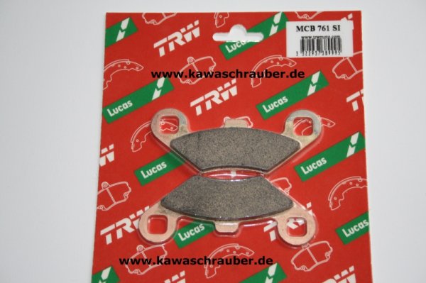 Bremsbeläge vorne / hinten Polaris ATP 500