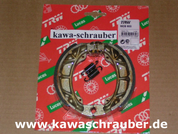 Bremsbeläge vorne / hinten Sachs SR 50 Samba