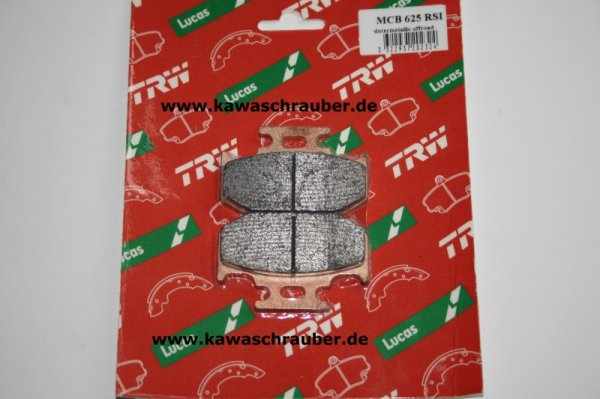 Rennsport Bremsbeläge hinten Suzuki RMX250 Bj. 1989-1995