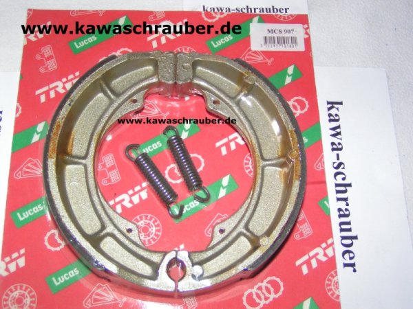 Bremsbeläge hinten Suzuki DR750 S / SU Typ SR41B Baujahr 1988