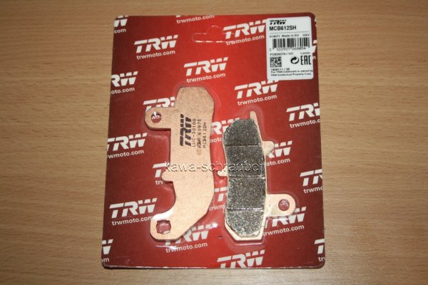 Sinter Bremsbeläge hinten Suzuki DR750 S / SU Typ SR41B ab Baujahr 1989