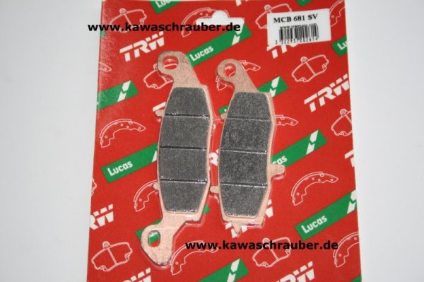 Sinter Bremsbeläge vorne Suzuki M800 Intruder Typ WVB4 ab Bj. 2005