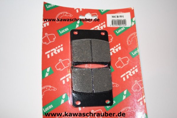 Bremsbeläge vorne Suzuki GSX1100F Typ GV72C Bj. 1993-1996