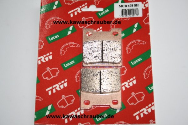 Sinter Bremsbeläge hinten Suzuki RF900R