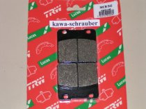 Bremsbeläge hinten Suzuki GSX1100 Typ GS110X Bj. 1980-1981