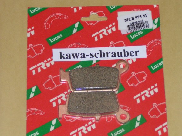 Bremsbeläge hinten TM400F Bj. 2001