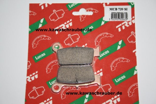 Bremsbeläge hinten TM125 Bj. ab 2005