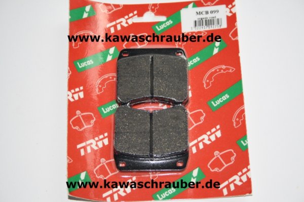 Bremsbeläge vorne / hinten Triumph 750 Bonneville T140V Bj. 1975-1983