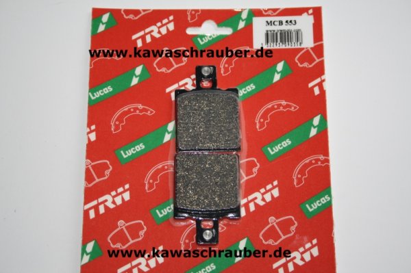 Bremsbeläge hinten Yamaha TZR125 Italy ab Bj. 1995