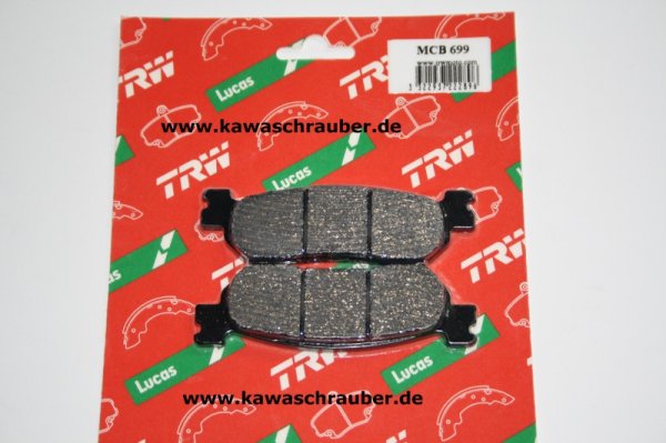 Bremsbeläge hinten Yamaha VP250 X-City