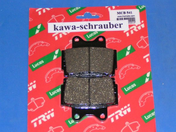 Bremsbeläge vorne / hinten Yamaha RD350LC Typ 1WW / 1WX Bj. 1986-1990