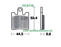 MCB706SV Sinter vorne