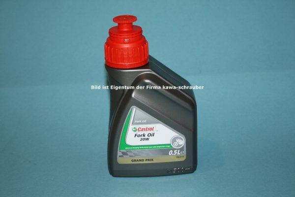 Castrol Gabelöl SAE20W mineralisch 0,5 Liter hart (Literpreis = 20 €)