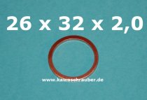 Dichtring Dichtung Kupfer massiv Dresselhaus DIN7603A 26x32x2,0