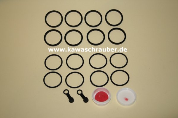 Yamaha XJR1200 Typ 4PU RepSatz Bremse / Bremssattel Reparatursatz Bremszange vorne