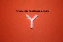Kunststoff Y Schlauchverbinder Abzweigverbinder Y-Verbinder Verbindungsstutzen 4mm