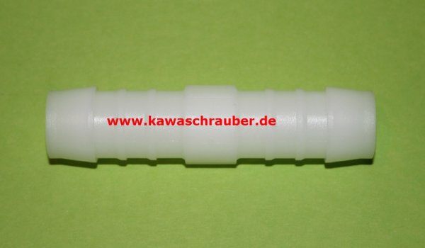 Kunststoff Schlauchverbinder gerade Verbindungsstutzen 16mm Schlauchanschluß