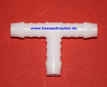 Kunststoff Schlauchverbinder Abzweigverbinder T-Verbinder 10mm Innendurchmesser