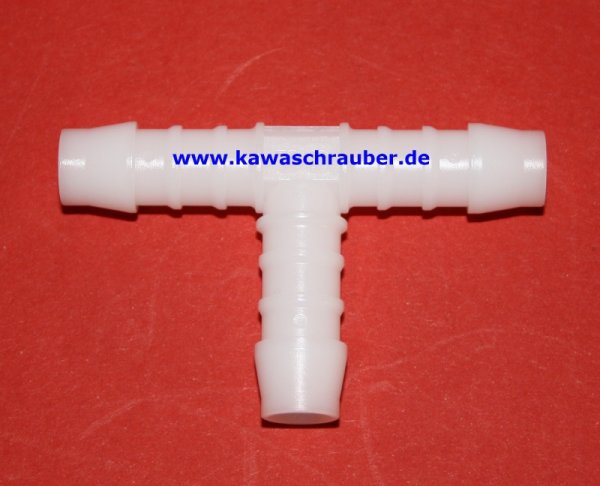 Kunststoff Schlauchverbinder Abzweigverbinder T-Verbinder 10mm Innendurchmesser